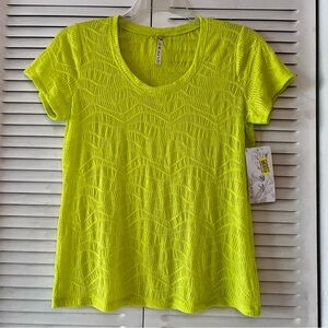 Leo & Nicole Pointelle Knit Top